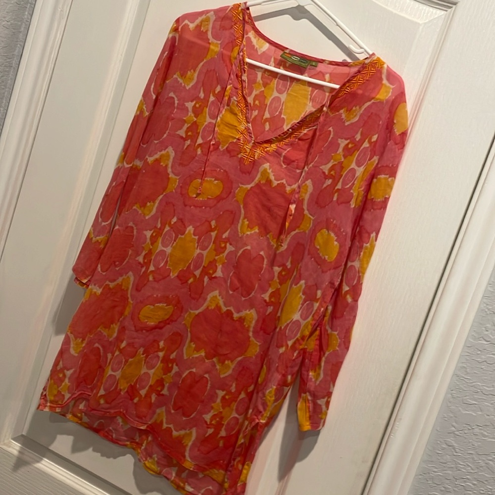 ROCK FLOWER PAPER TUNIC TOP